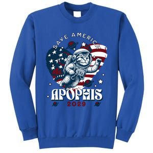 Funny Cat Astronaut Asteroid 99942 Apophis 2029 Cute Gift Sweatshirt