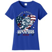 Funny Cat Astronaut Asteroid 99942 Apophis 2029 Cute Gift Women's T-Shirt