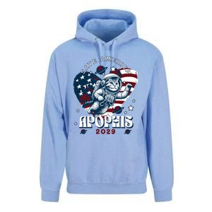 Funny Cat Astronaut Asteroid 99942 Apophis 2029 Cute Gift Unisex Surf Hoodie