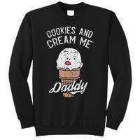 Funny Cookies And Cream Me Halloween Daddy Lazy Humor Horror Sweatshirt