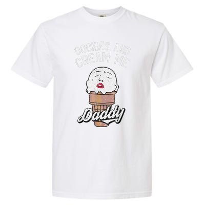 Funny Cookies And Cream Me Halloween Daddy Lazy Humor Horror Garment-Dyed Heavyweight T-Shirt