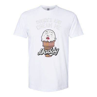 Funny Cookies And Cream Me Halloween Daddy Lazy Humor Horror Softstyle® CVC T-Shirt