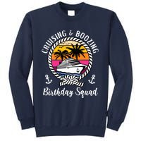 Funny Cruising and Boozing Birthday Cruise Birthday Squad Sweatshirt