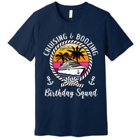 Funny Cruising and Boozing Birthday Cruise Birthday Squad Premium T-Shirt