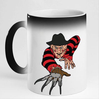 Freddy Creeping At You 11oz Black Color Changing Mug