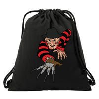 Freddy Creeping At You Drawstring Bag