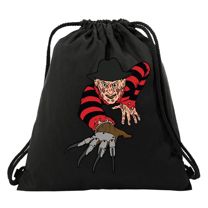 Freddy Creeping At You Drawstring Bag