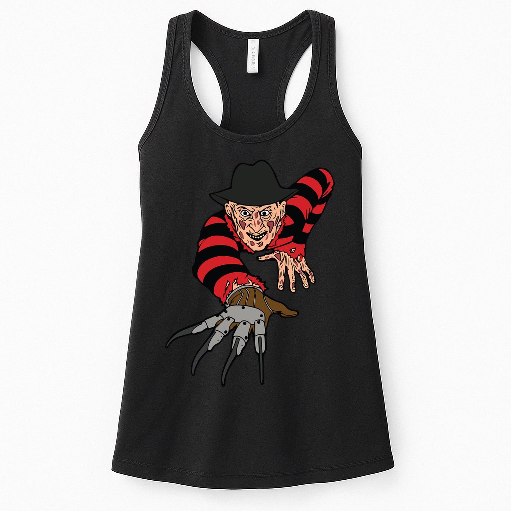 Freddy Creeping At You Womens Tank Top