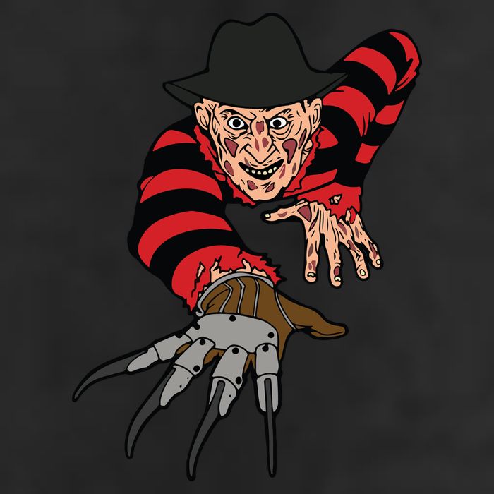 Freddy Creeping At You Golf Towel