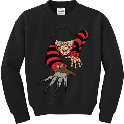 Freddy Creeping At You Kids Sweatshirt