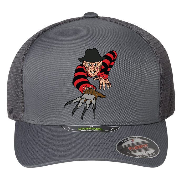 Freddy Creeping At You Flexfit Unipanel Trucker Cap