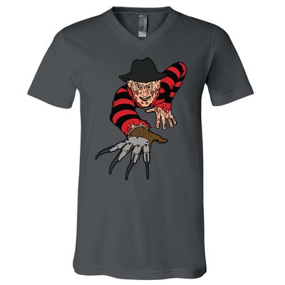 Freddy Creeping At You V-Neck T-Shirt