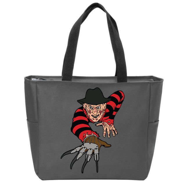 Freddy Creeping At You Zip Tote Bag