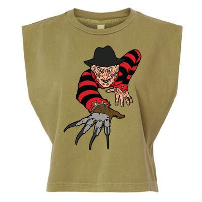 Freddy Creeping At You Garment-Dyed Women's Muscle Tee