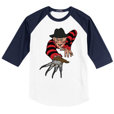 Freddy Creeping At You Baseball Sleeve Shirt