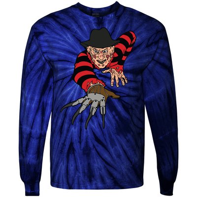 Freddy Creeping At You Tie-Dye Long Sleeve Shirt