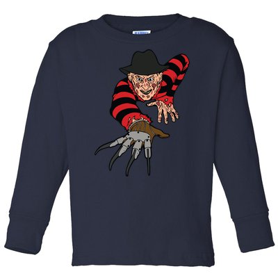 Freddy Creeping At You Toddler Long Sleeve Shirt