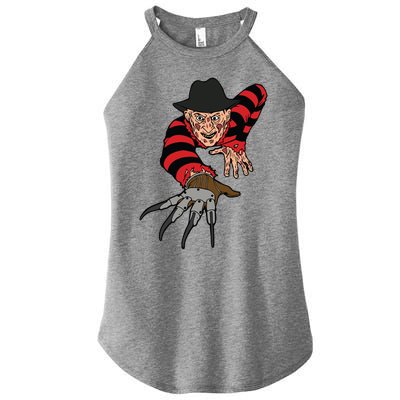 Freddy Creeping At You Women's Perfect Tri Rocker Tank