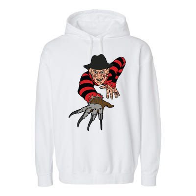 Freddy Creeping At You Garment-Dyed Fleece Hoodie