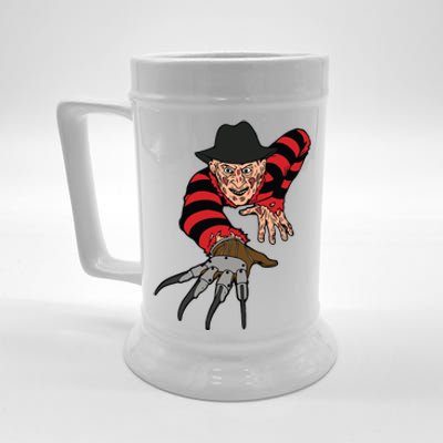 Freddy Creeping At You Beer Stein