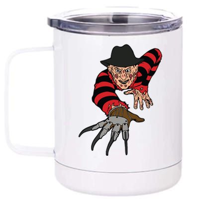 Freddy Creeping At You 12 oz Stainless Steel Tumbler Cup