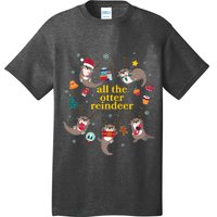 Funny Christmas All The Otter Reindeer T-Shirt