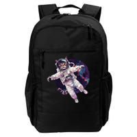 Funny Cat Astronaut In Space Gift Daily Commute Backpack