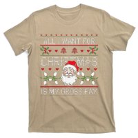 Funny Christmas All I Want Is My Gross Pay Funny Holiday T-Shirt