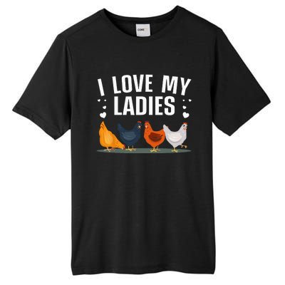 Funny Chicken Art Men Women Ladies Chicken Farmer Whisperer Tall Fusion ChromaSoft Performance T-Shirt