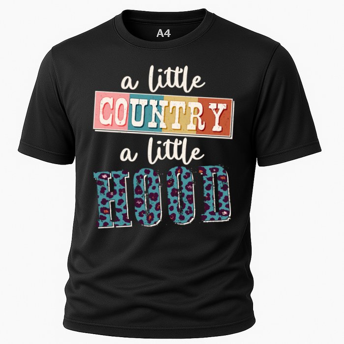 Funny Cute A Little Country A Little Hood Cooling Performance Crew T-Shirt