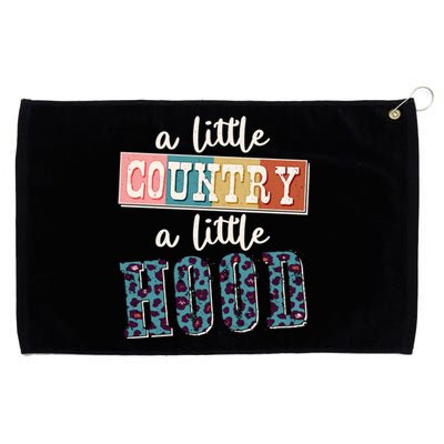 Funny Cute A Little Country A Little Hood Grommeted Golf Towel