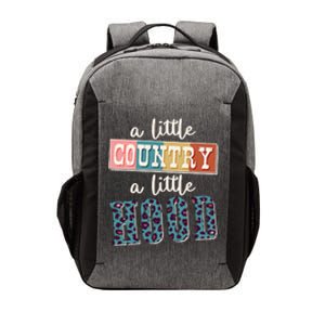 Funny Cute A Little Country A Little Hood Vector Backpack