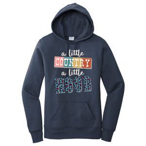 Funny Cute A Little Country A Little Hood Women's Pullover Hoodie