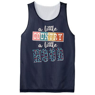 Funny Cute A Little Country A Little Hood Mesh Reversible Basketball Jersey Tank