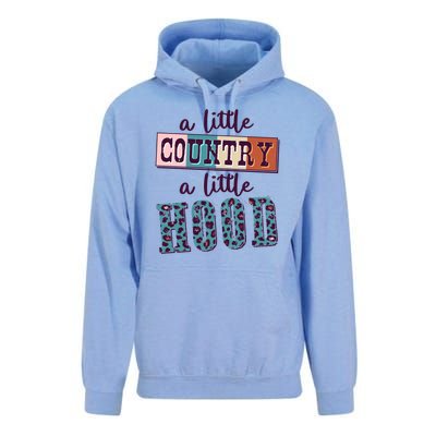 Funny Cute A Little Country A Little Hood Unisex Surf Hoodie