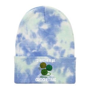 Funny Crocheting Art Crochet Handicraft Lovers Gift Tie Dye 12in Knit Beanie