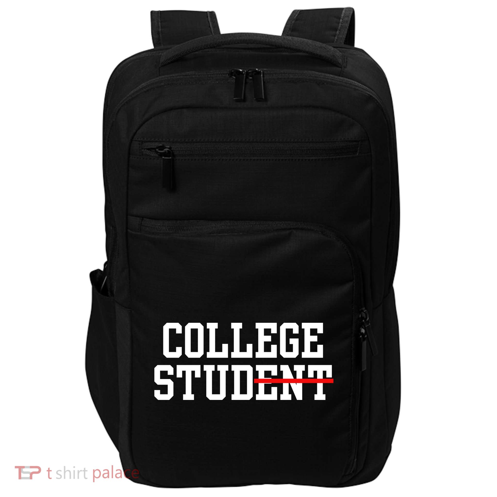 Funny College Apparel Gift Impact Tech Backpack