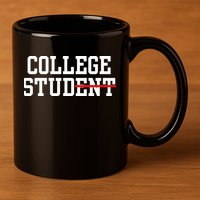 Funny College Apparel Gift 11oz C Handle Ceramic Mug