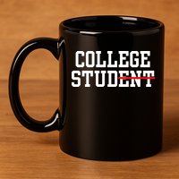 Funny College Apparel Gift 11oz C Handle Ceramic Mug