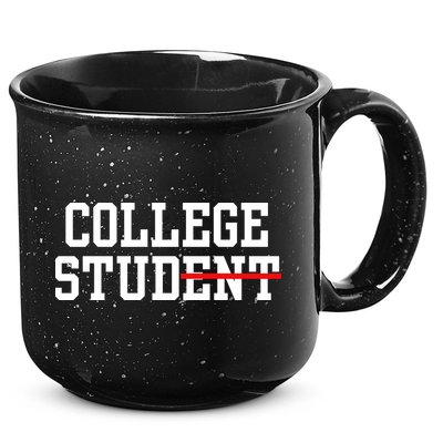 Funny College Apparel Gift 15oz Campfire Ceramic Mug