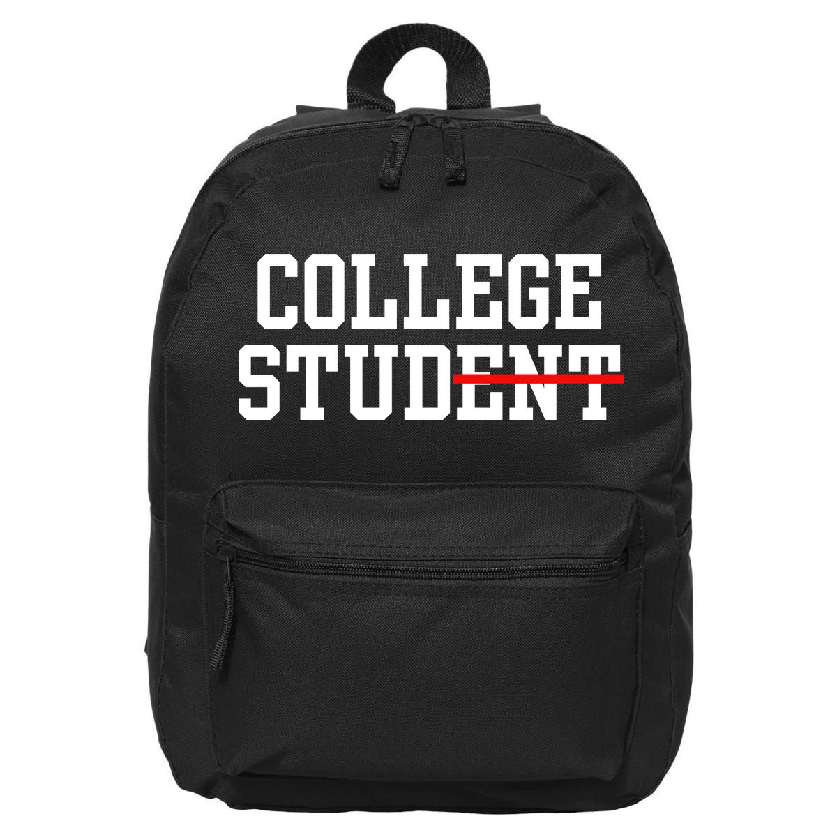 Funny College Apparel Gift 16 in Basic Backpack