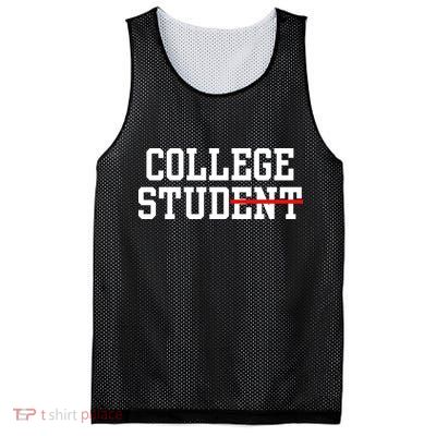 Funny College Apparel Gift Mesh Reversible Basketball Jersey Tank