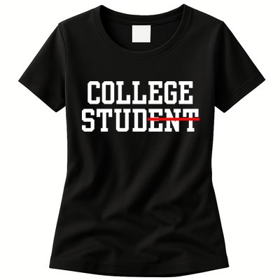 Funny College Apparel Gift Womens T-Shirt