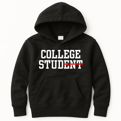 Funny College Apparel Gift Kids Hoodie