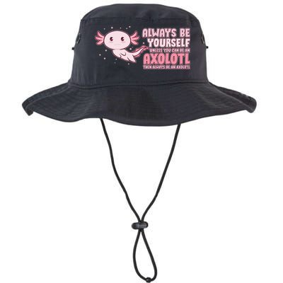 Funny Cute Always Be An Axolotl Bucket Hat