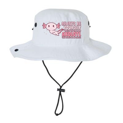 Funny Cute Always Be An Axolotl Legacy Cool Fit Booney Bucket Hat