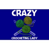 Funny Crocheting Art Mom Crochet Handicraft Lovers Gift Bumper Sticker