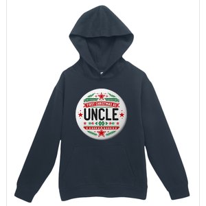 First Christmas As Uncle New Baby Xmas Matching Family Urban Pullover Hoodie