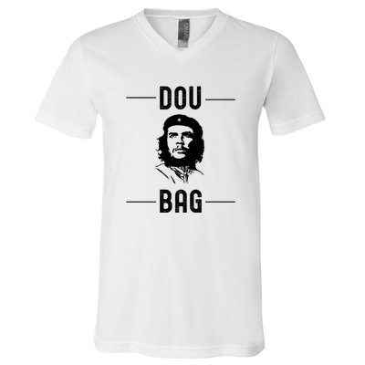 Funny Conservative Anti Communist Che Guevara V-Neck T-Shirt