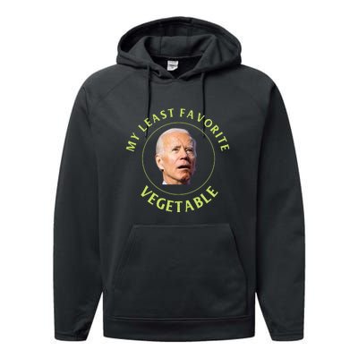 Funny Conservative Anti Biden Performance Fleece Hoodie